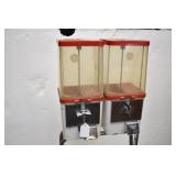 Collectible Gumball Machines on Stand-For Parts