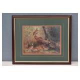 Large Bobwhite QUAIL Print by Artist Travis Keese