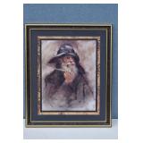 Richard Zolan Print-Sailor Man With A Pipe