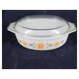 PYREX 2-1/2 qt Town & Country Casserole Dish, Lid