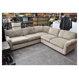Nebraska Furniture Mart 3-Pc Gray Sectional Sofa
