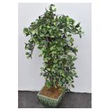 Artificial Twisted Topiary Plant in Planter
