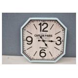 Cafe De Paris Wall Clock