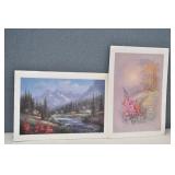 (2) Tak Hwang Landscape Prints Signed/Numbered