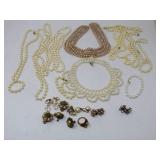 Beaded Cuff Links  And Necklaces