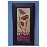 Framed Poppy Print