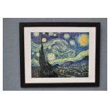 "The Starry Night" Van Gogh Framed Art Print
