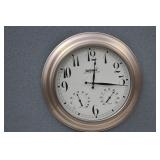SKYSCAN Atomic Clock w/ Temp & Humidity Guages