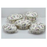 Set of 5 "Temp-Tations" Dutch Oven/Stock Pots