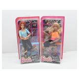 (2) Made To Move Barbies