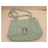 Sky Blue Multi-Pocket Handbag Purse