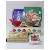 Vintage Christmas Items: Santa -Glo Tree Top