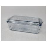 Fire King Philbe Refrigerator/ Loaf Pan  With Lid