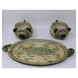 Temp-Tations Old World Pig Soup Bowls & Sandwich