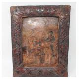 Hand Engraved/Eitched Leather Artwork