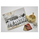 Seaforth Shaving Mug, Razor, Military Photo