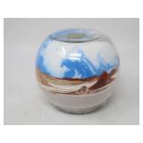 Sand Globe Art Painted Desert Sands Paperweight