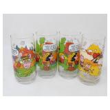 (4) "Camp Snoopy" Collector Glasses McDonalds