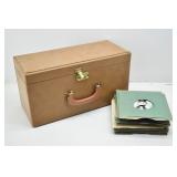 (29) 45 Vinyl Records w/Case