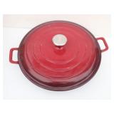 Gourmet Living 12" Enameled Cast-Iron Skillet