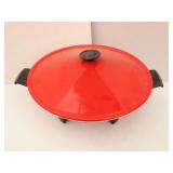 West Bend Electric Wok w/Rack