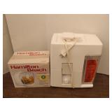 Oster Juice Extractor, Hamilton Beach Food Chopper
