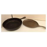 (2) Cast Iron Skillets