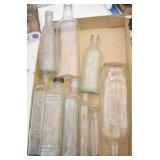 Antique Embossed Bottles