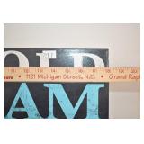 Be Bold Dream Big Decorative Sign