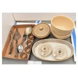 Haeger Tray, Pottery, Napkin Rings, Serving Pieces
