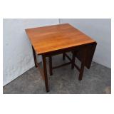 Wood Drop-Leaf Dining Table