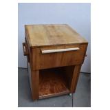 Rolling Kitchen Cart with Cutting Boards
