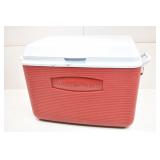 Rubbermaid Red Cooler Chest with..