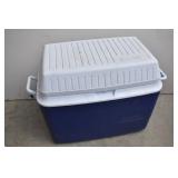 Rubbermaid Blue & White Cooler Chest-56 Qt