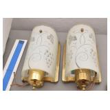 Vintage Globe Wall Vanity Lights