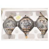 Bradford Exchange Wolf Ornaments