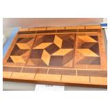 Vintage Wood Parquet Cutting Board