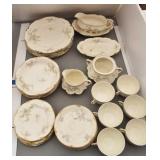 Taylor Smith Taylor China Dish Set Service 6