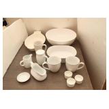 White Bowls, Cups, Gravy Boat & More