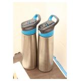 2 Contigo AUTOSEAL Stainless Steel Water Bottles