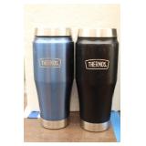 2 Thermos Drinking Tumblers