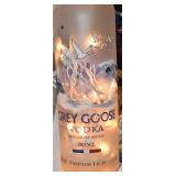 Grey Goose Lighted Vodka Bottle/Bar Lamp