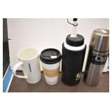 Starbucks Coffee Mug, SS Outdoor Research Thermos