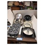 Muffin Pans, Cake Pans, Pie Crust Shield