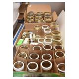 Various Sizes Ball/ Kerr Canning jars, Rings,