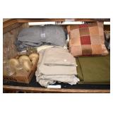 Throw Pillow, Towels, Hand Towels, Sheets,