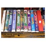 Vhs Movies: Aladdin, Monsters Inc., South Park,