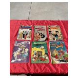 10 cent comic books Mighty Mouse,Looney tunes,Dell