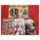 75 cent and 1.50 Comic Books Iron Man & More