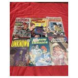 10 cent Comic Books Suspense,Forbidden worlds